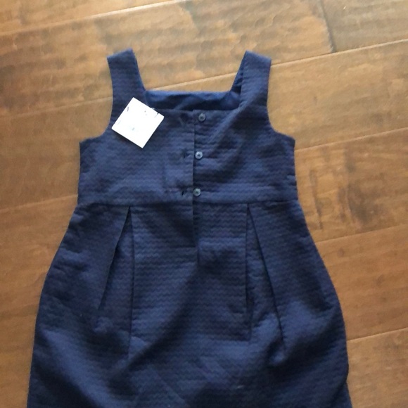 Janie and jack navy blue holiday dress - Picture 3 of 3